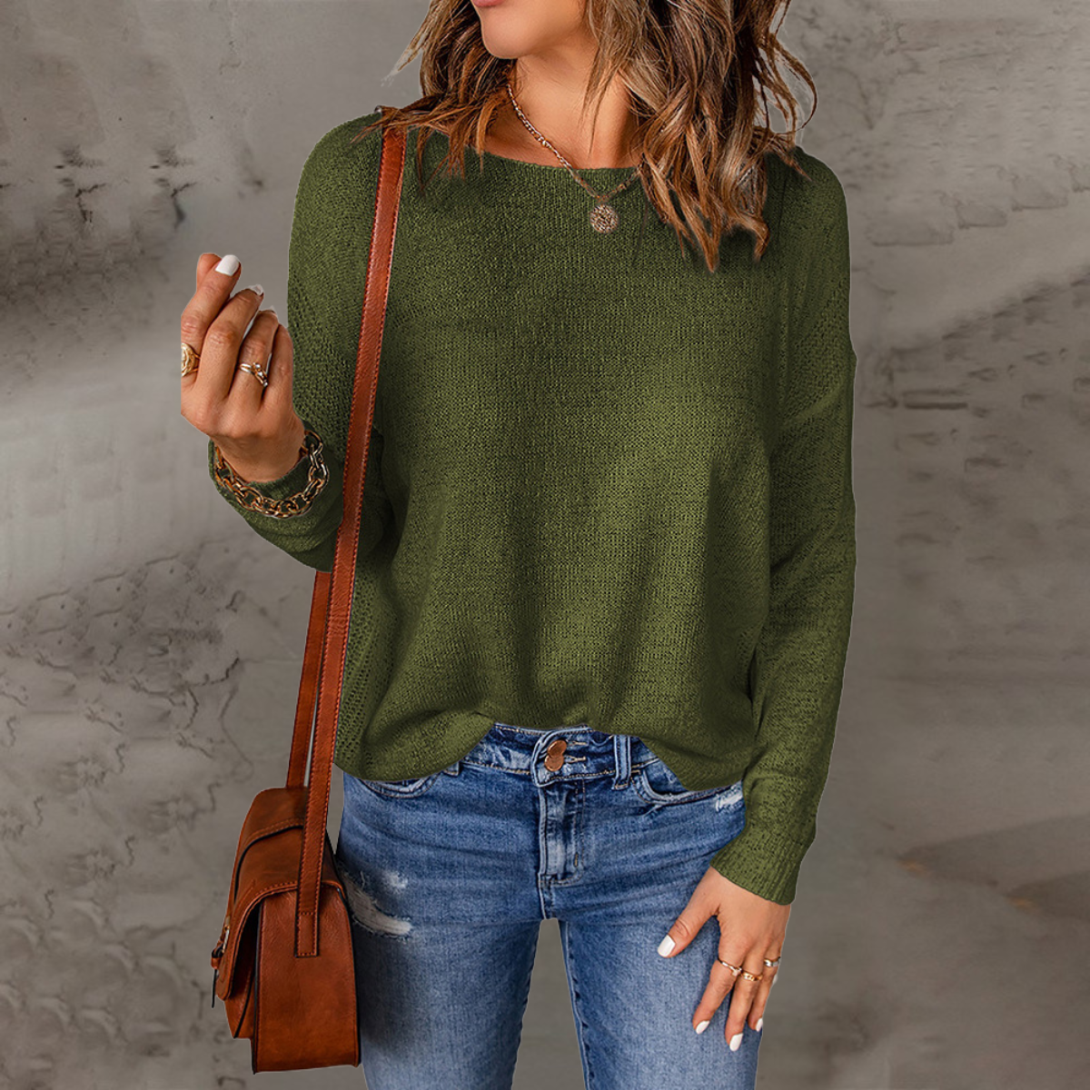 Women's Oversized Knit Sweater