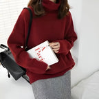 Women's Knitted Hoodie Sweater
