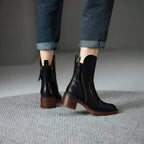 Women's Leather Shoes with Cushioned Insole | Comfortable Everyday Flats