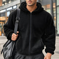 Men's Fleece Jacket | Casual Comfort Zip-Up Outdoor Jacket