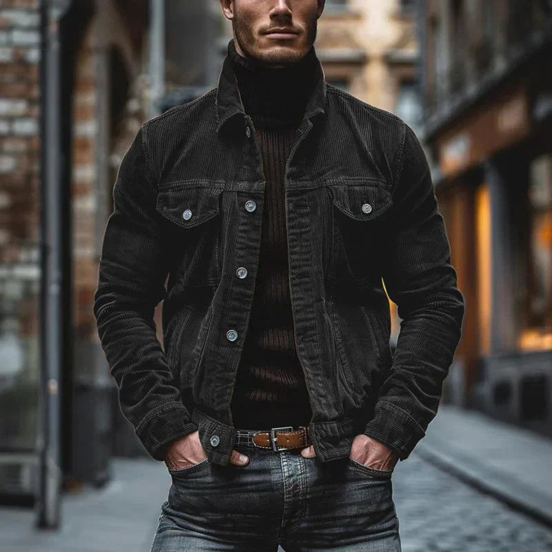 Men's Retro Corduroy Jacket