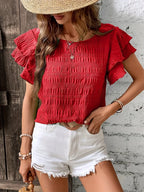 Women's Light Ruffled Blouse