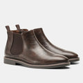 Men's Classic Chelsea Boots | Timeless Leather-Look Ankle Boots for the Modern Man