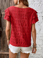 Women's Light Ruffled Blouse