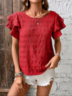 Women's Light Ruffled Blouse