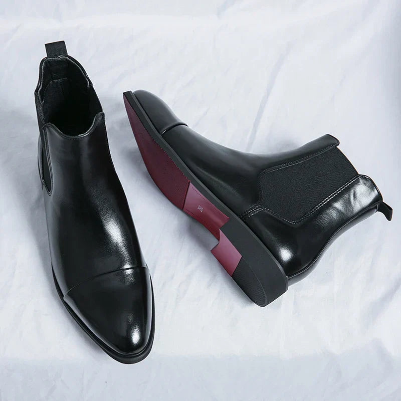 Men's Luxury Leather Chelsea Boots