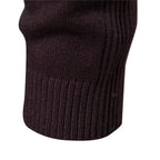 Men's Turtleneck Slim Fit Sweater | Soft Knit Pullover in Multiple Colors