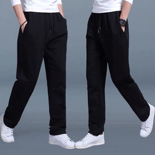 Men's Elastic Waist Comfort Pants | Breathable Lightweight Trousers for Everyday Wear