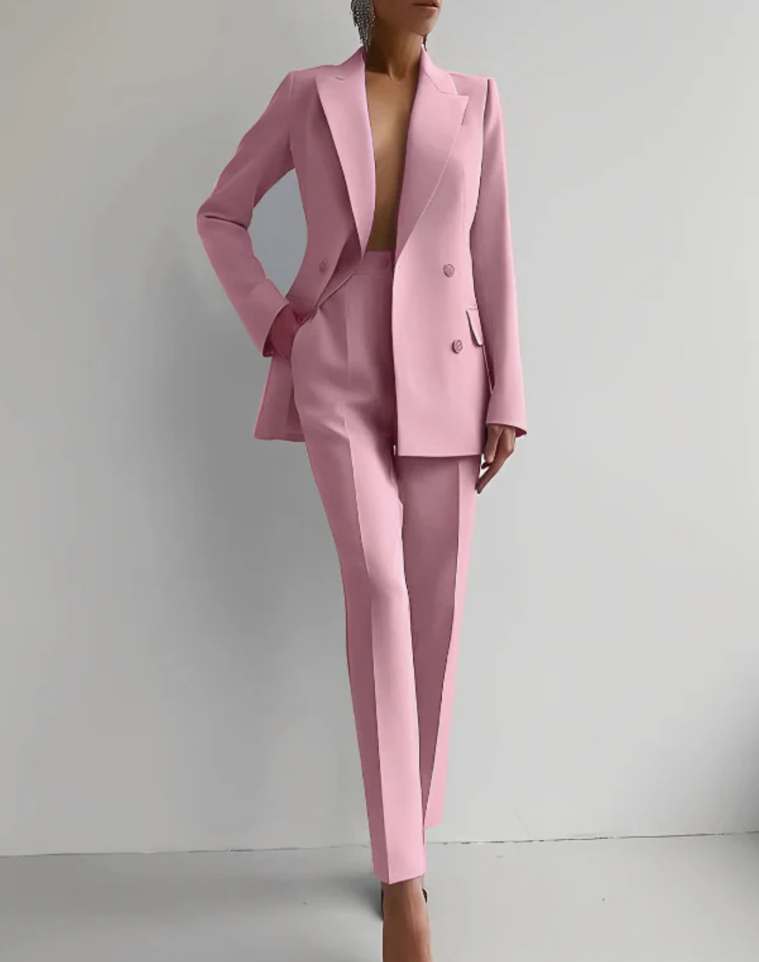 Women's PowerFit Blazer & Pants Set
