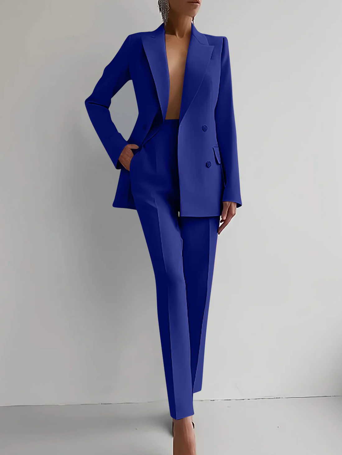 Women's PowerFit Blazer & Pants Set
