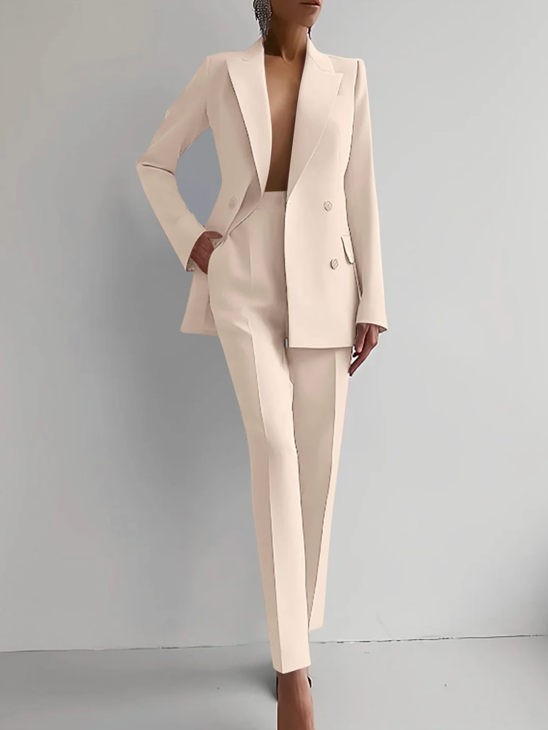 Women's PowerFit Blazer & Pants Set