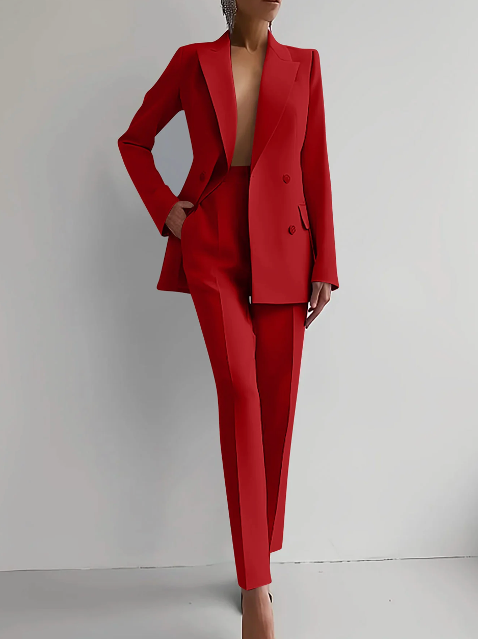 Women's PowerFit Blazer & Pants Set