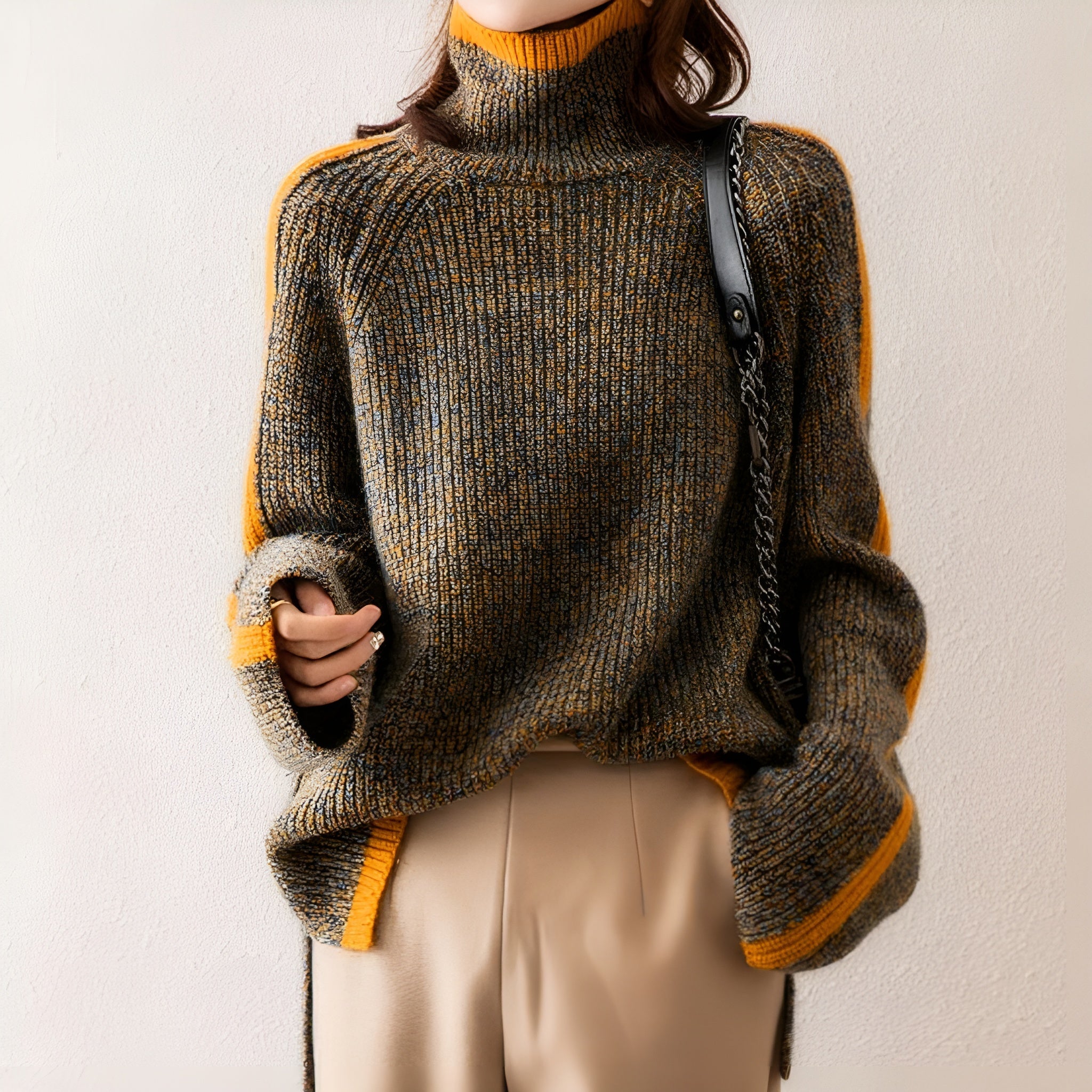 Women's Warm Cozy Winter Sweater | Soft Knit Pullover for Cold Season Comfort
