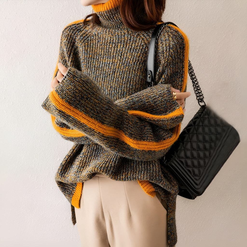 Women's Warm Cozy Winter Sweater | Soft Knit Pullover for Cold Season Comfort