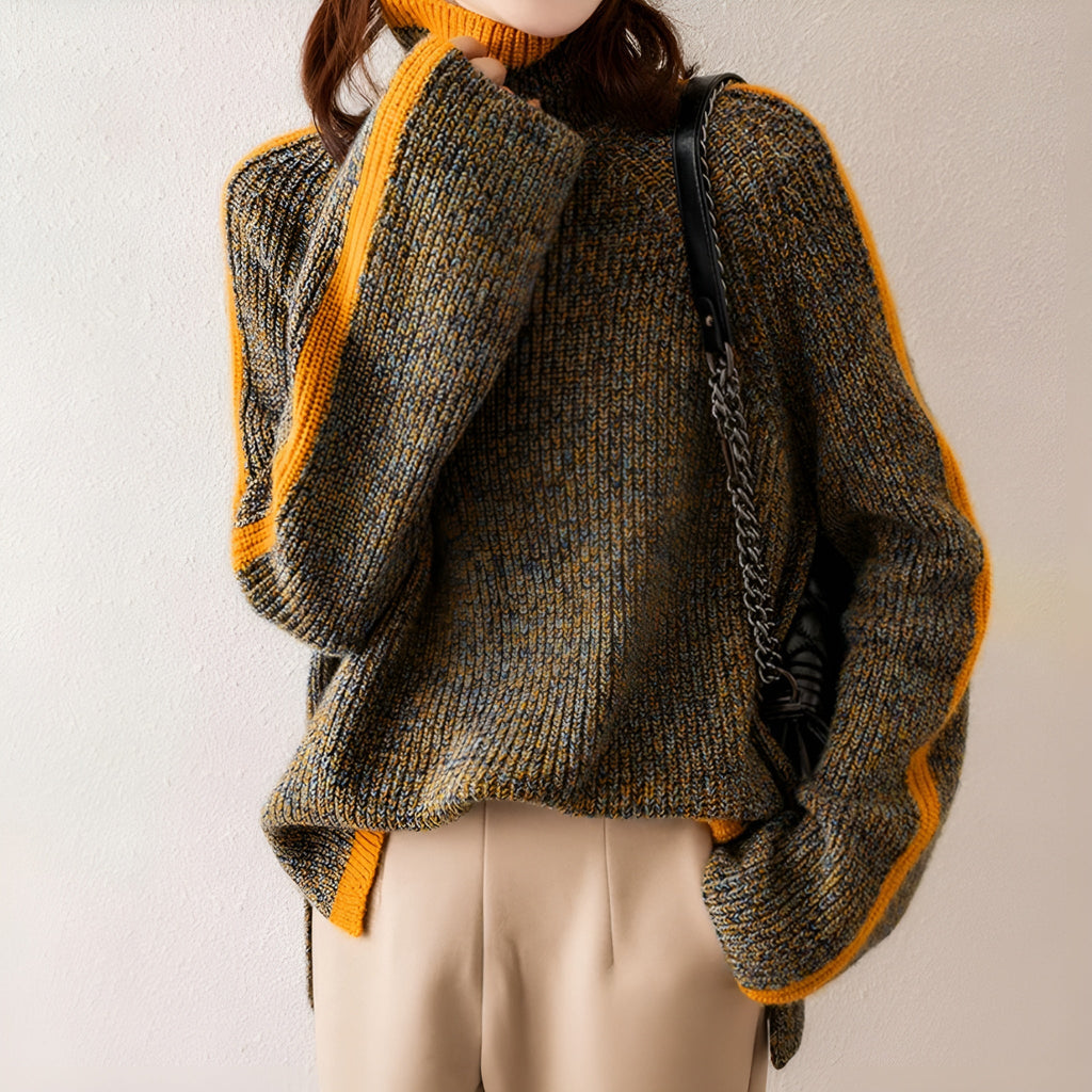 Women's Warm Cozy Winter Sweater | Soft Knit Pullover for Cold Season Comfort