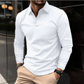 Men's Stylish Long-Sleeve Polo