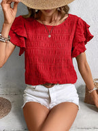 Women's Light Ruffled Blouse