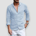Men's Breathable Linen Shirt