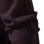 Men's Turtleneck Slim Fit Sweater | Soft Knit Pullover in Multiple Colors