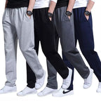 Men's Elastic Waist Comfort Pants | Breathable Lightweight Trousers for Everyday Wear