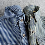 Men's Cargo Denim Shirt | Classic Vintage-Style Shirt with Utility Pockets