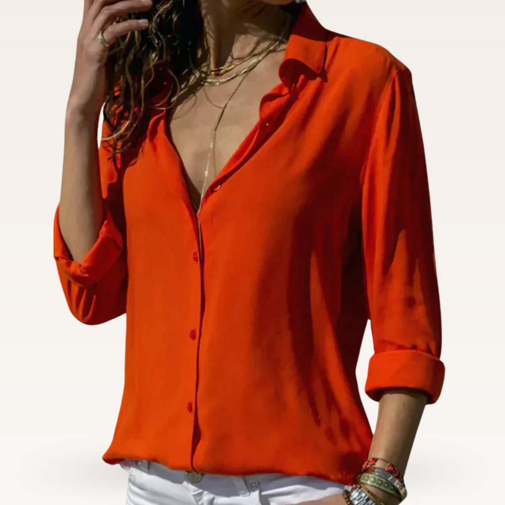 Women's Classic Button-Down Blouse