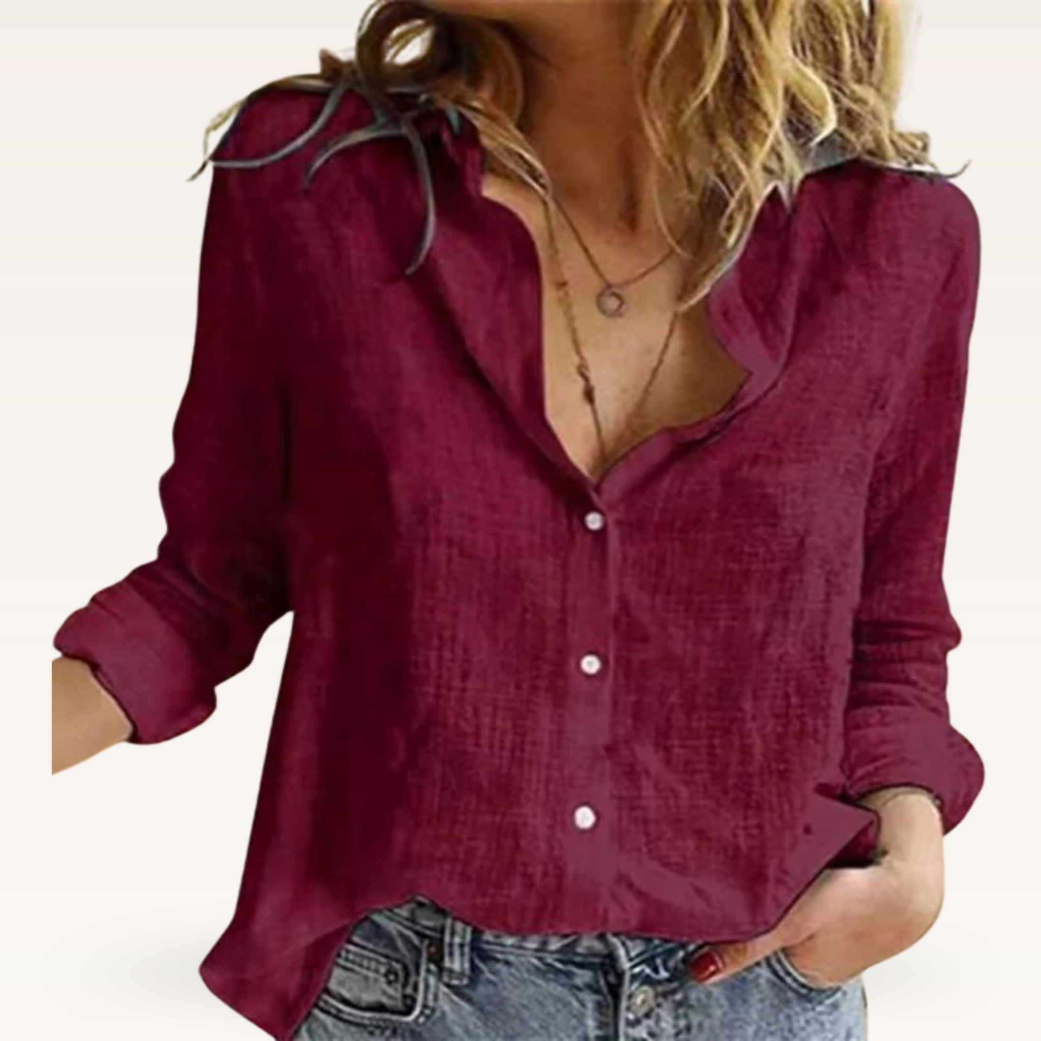 Women's Fine Floral Blouse