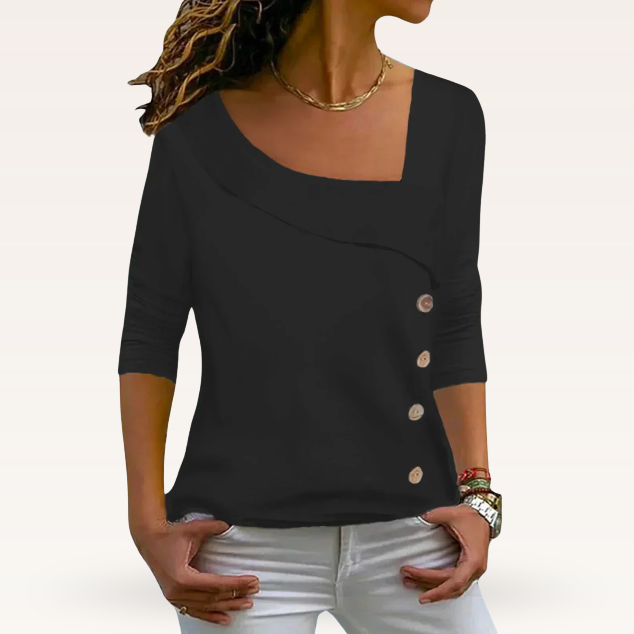 Women's Stylish Button-Up Shirt