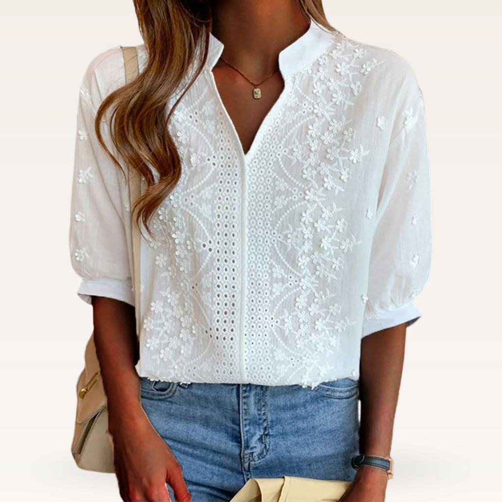 Women's Feminine Flair Blouse