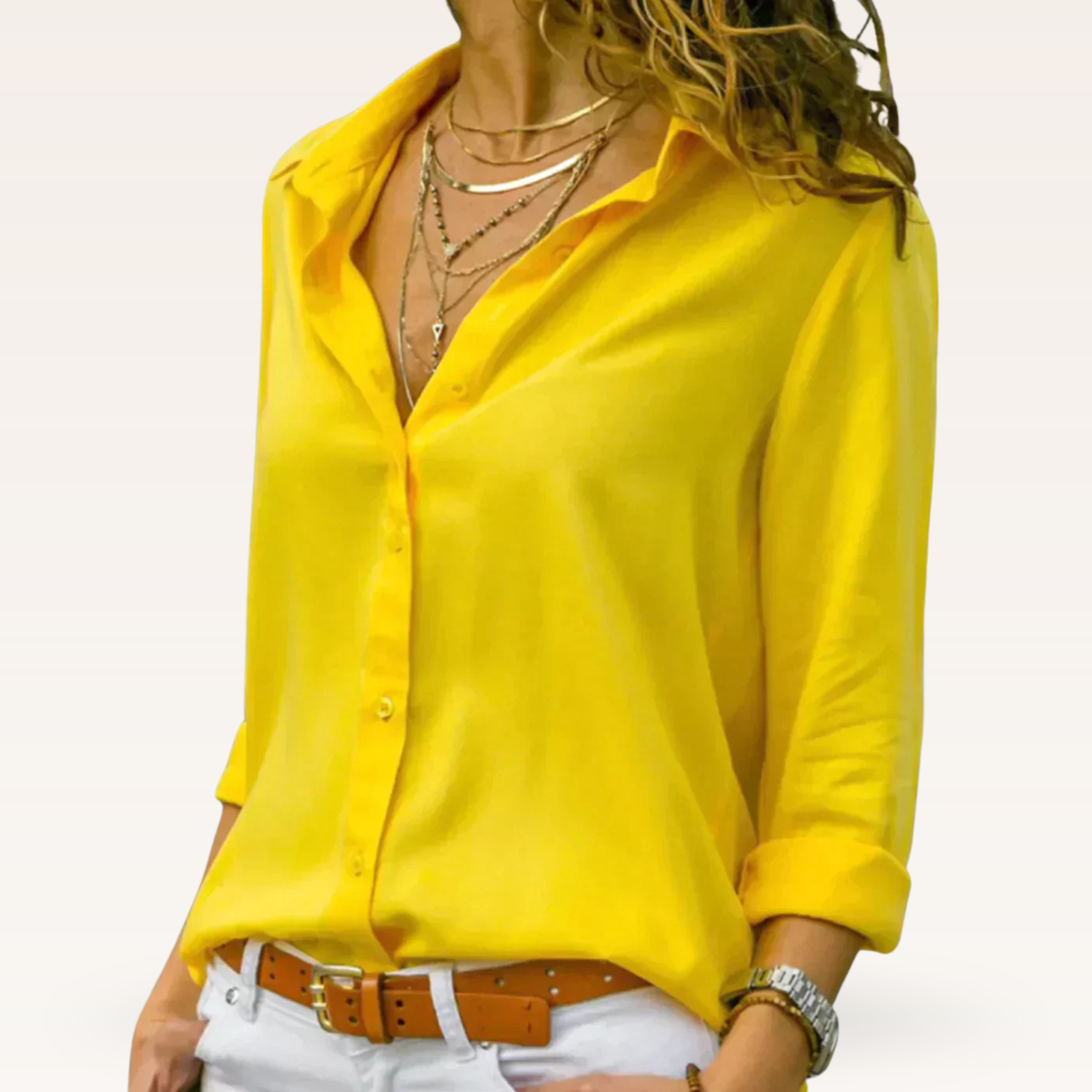 Women's Classic Button-Down Blouse