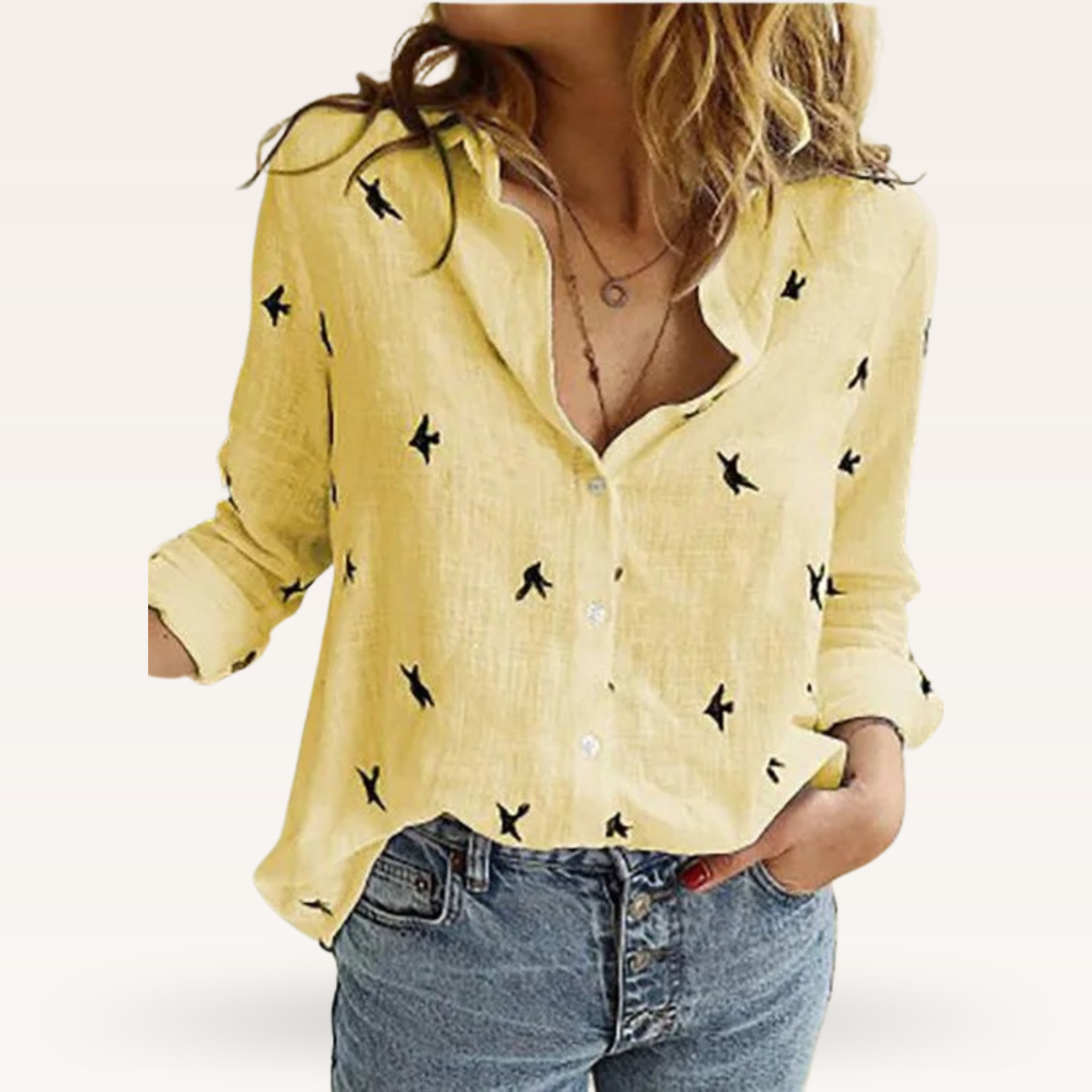 Women's Fine Floral Blouse