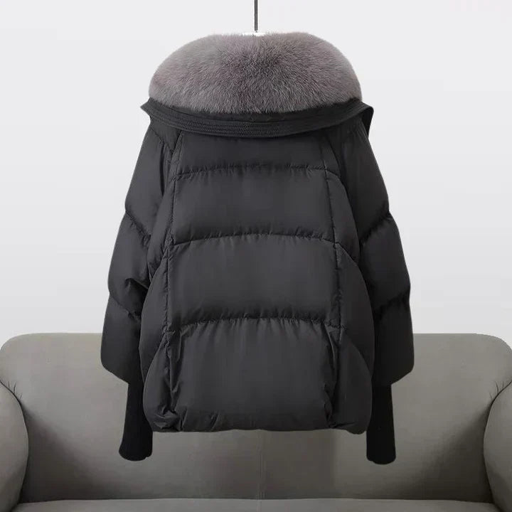 Women's Glam Puffer Jacket | Lightweight Quilted Outerwear with a Fashion-Forward Edge