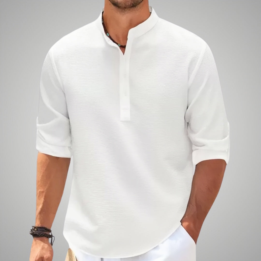 Men's Stylish 3/4 Sleeve Shirt