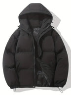 Women's Puffer Coat with Hood | Lightweight Warm Winter Jacket
