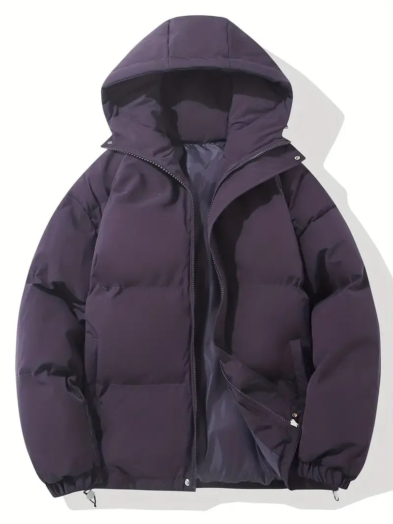 Women's Warm Winter Jacket with Hood – Lightweight Comfortable Puffer Coat