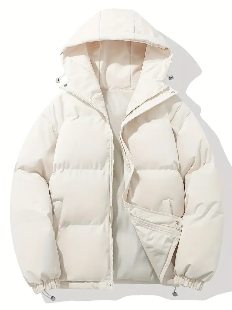 Women's Warm Winter Jacket with Hood – Lightweight Comfortable Puffer Coat