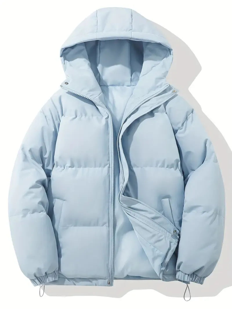 Women's Warm Winter Jacket with Hood – Lightweight Comfortable Puffer Coat