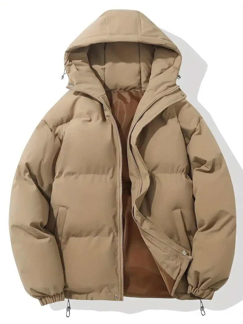 Women's Warm Winter Jacket with Hood – Lightweight Comfortable Puffer Coat