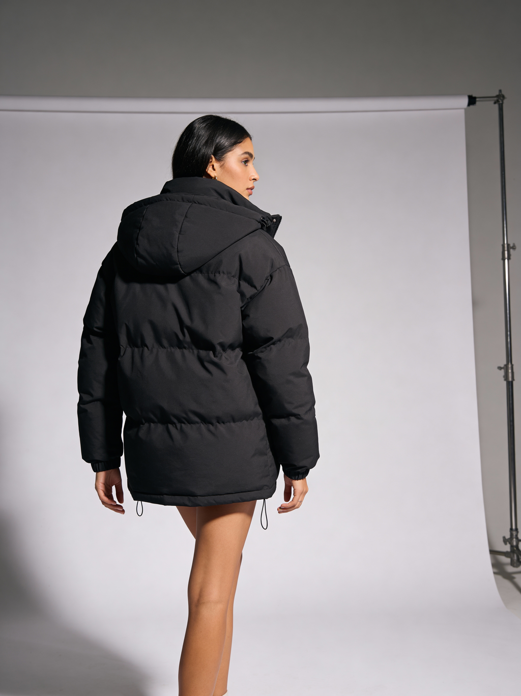 Women's Puffer Coat with Hood | Lightweight Warm Winter Jacket