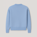 Women's Heart Knit Sweater – Soft Cozy Pullover with Heart Detail
