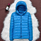 Women's Ultra-Light Puffer Jacket with Hood