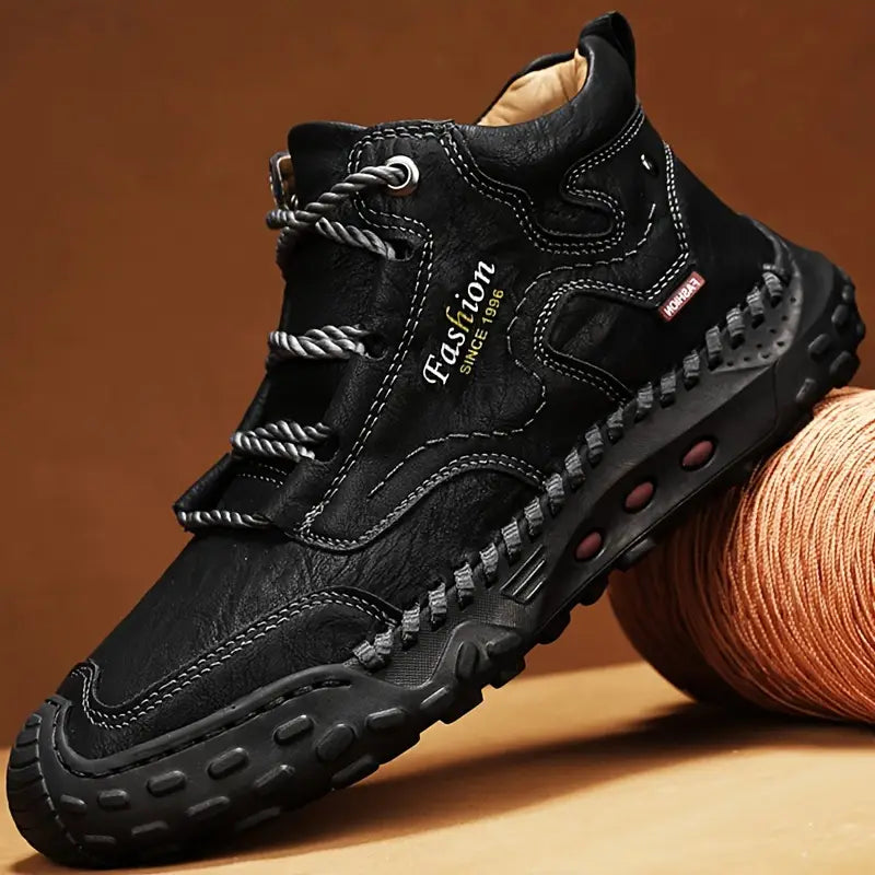 Men's Rugged Lace-Up Boots