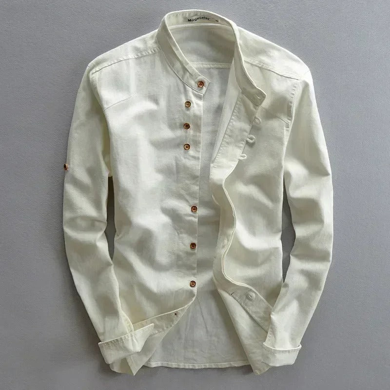 Men's Long-Sleeve Casual Shirt
