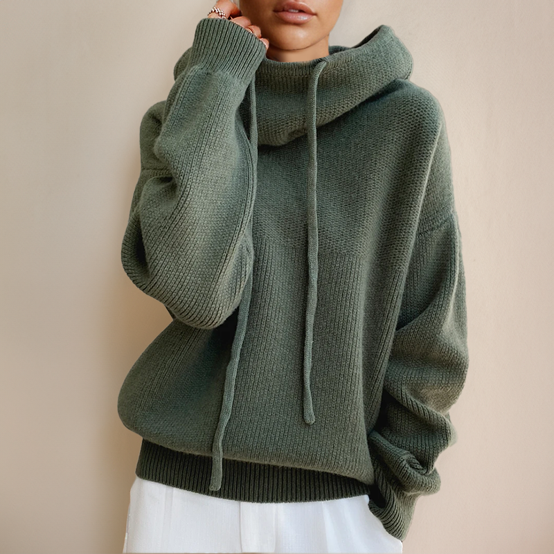 Women's Elegant Merino-Wool Turtleneck Sweater