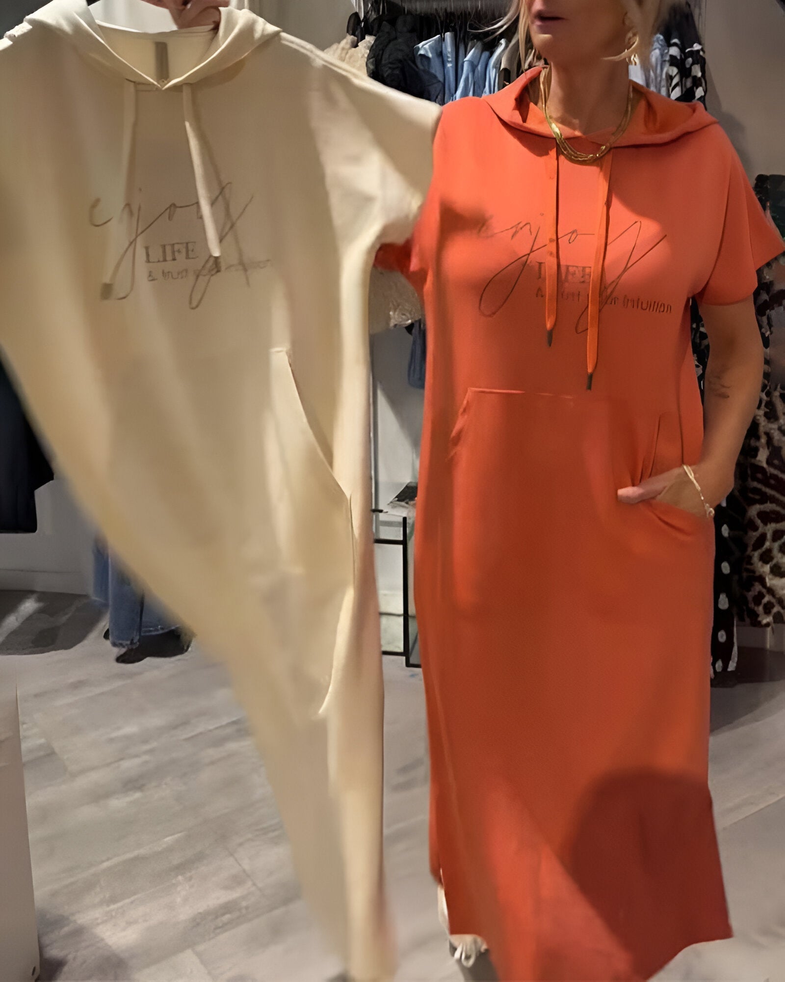 Women's Soft Hoodie Dress