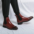Men's Luxury Leather Chelsea Boots