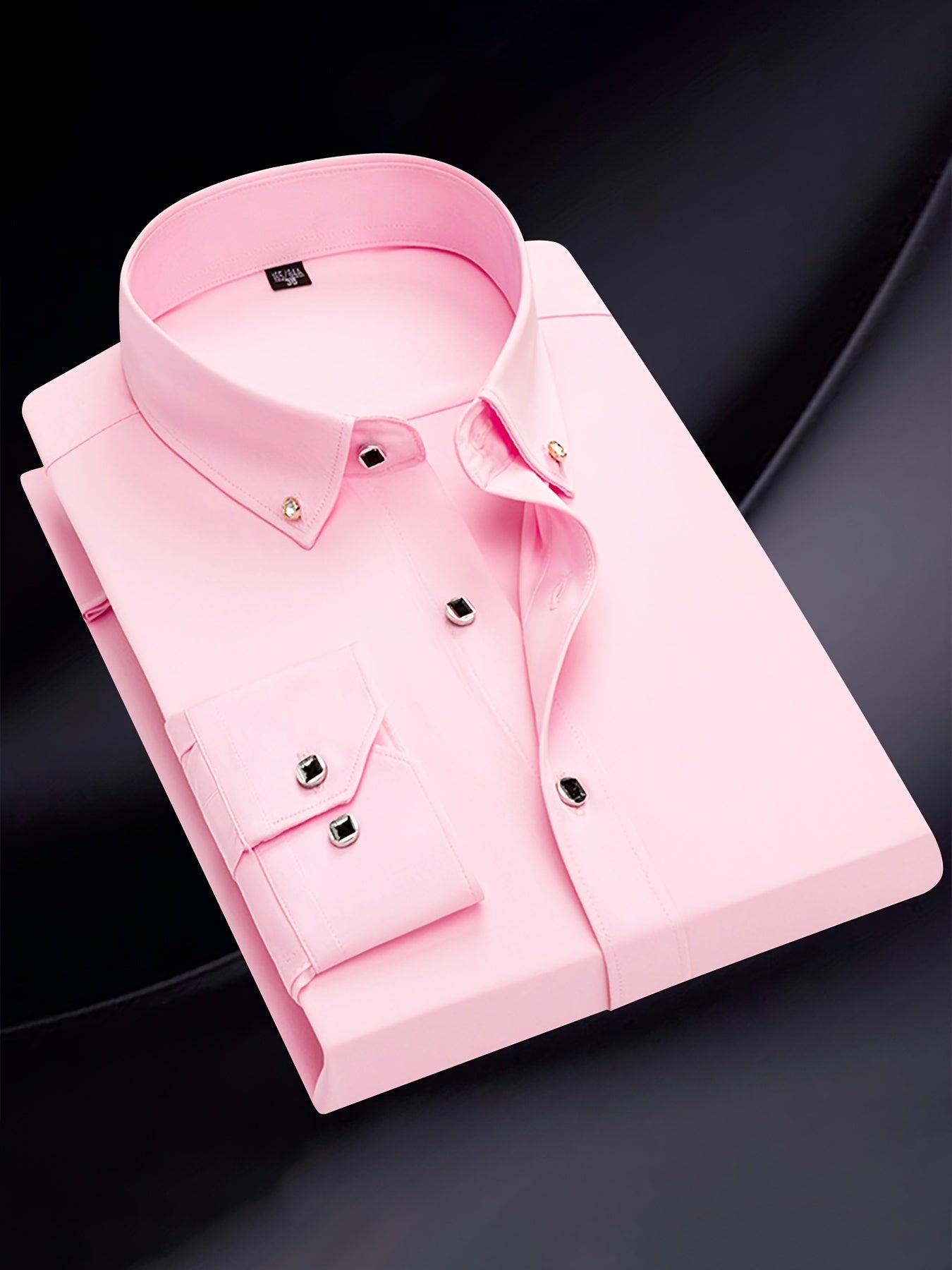 Men's Sleek Long-Sleeve Shirt