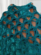 Women's Light Boho Knit Cardigan with Batwing Sleeves