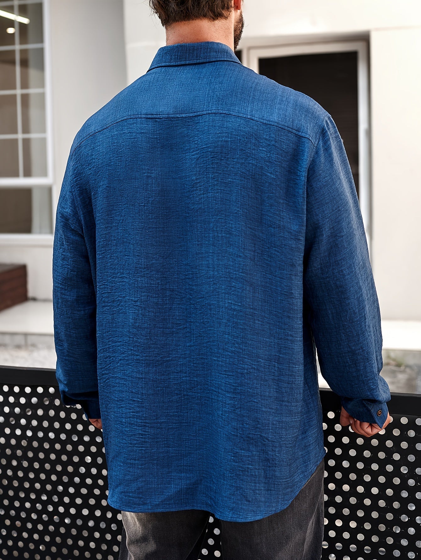 Men's Casual Long-Sleeve Shirt