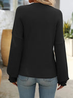 Women's Soft Knit Sweater – Black